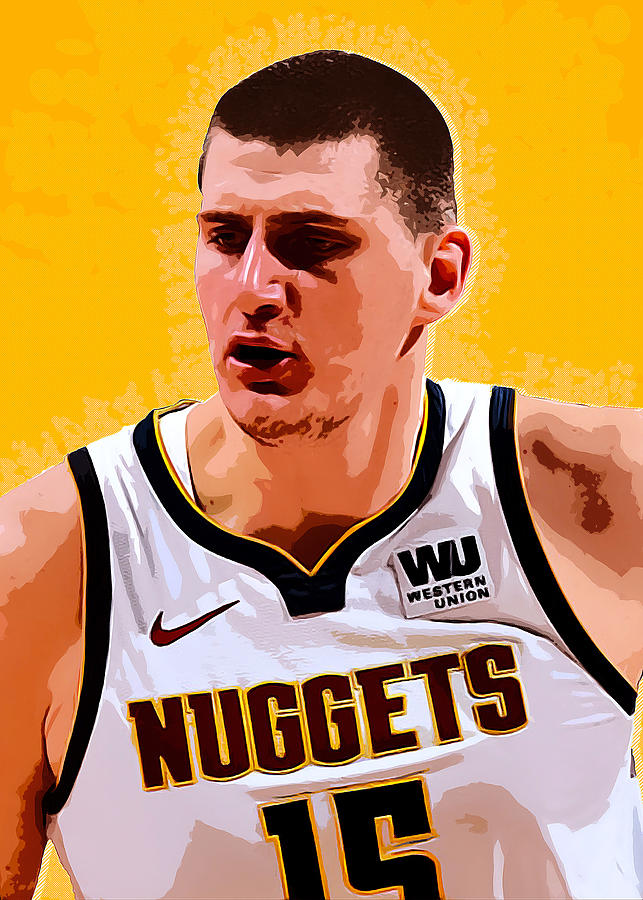 Denver Nuggets Player Nikola Jokic Nikolajokic Nikola Jokic Nikolajokic ...