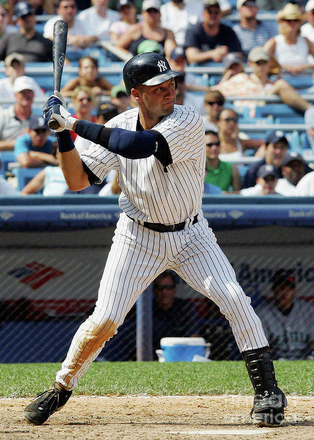 Derek Jeter Photograph by Jim Mcisaac Derek Jeter Photograph by Jim Mcisaac