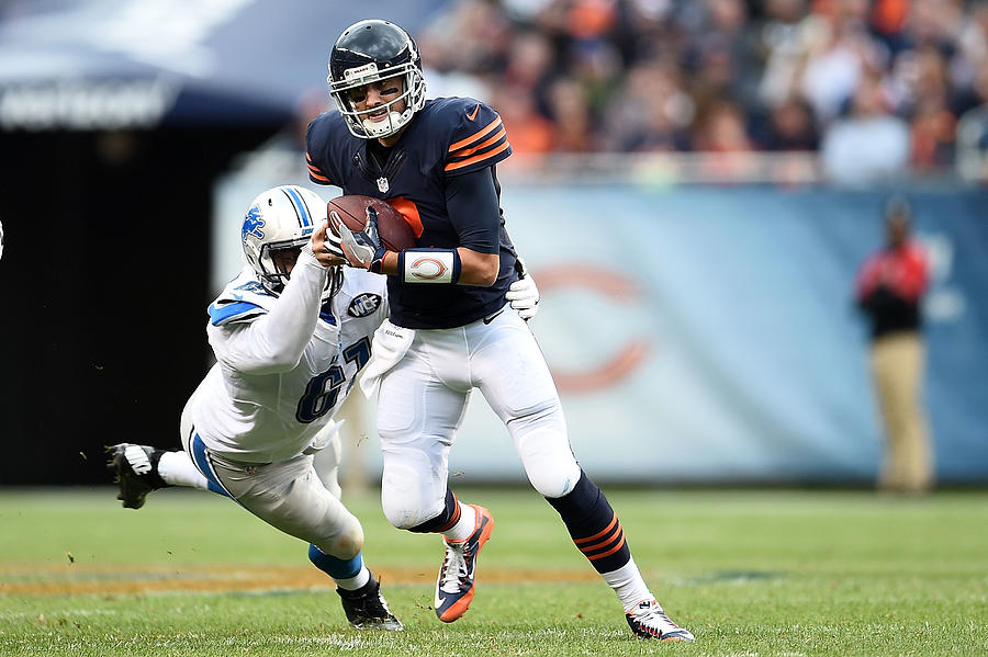 Detroit Lions v Chicago Bears #1 Photograph by Stacy Revere