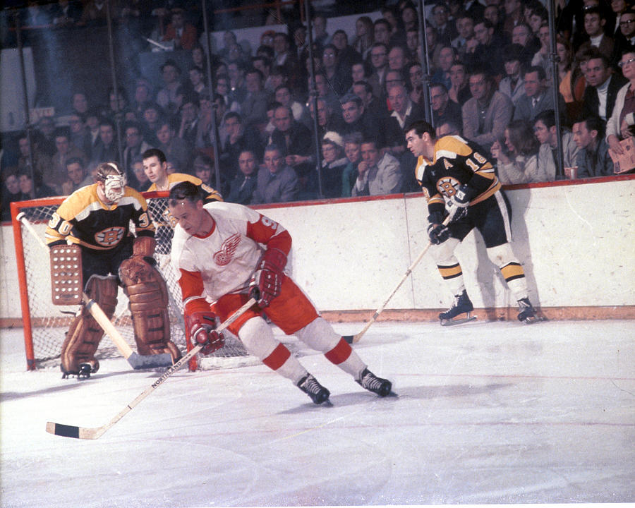 Detroit Red Wings v Boston Bruins #1 Photograph by B Bennett