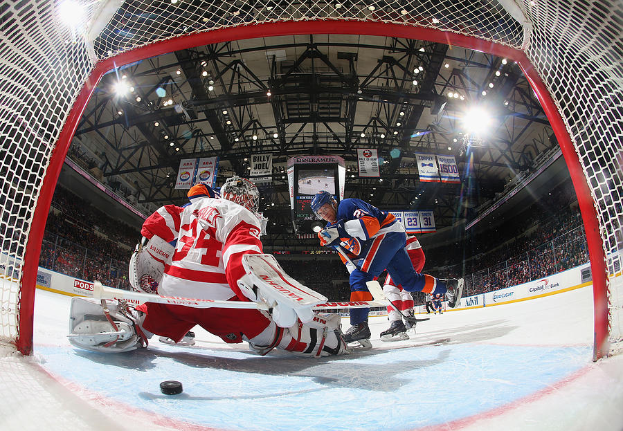 Detroit Red Wings v New York Islanders #1 Photograph by Bruce Bennett
