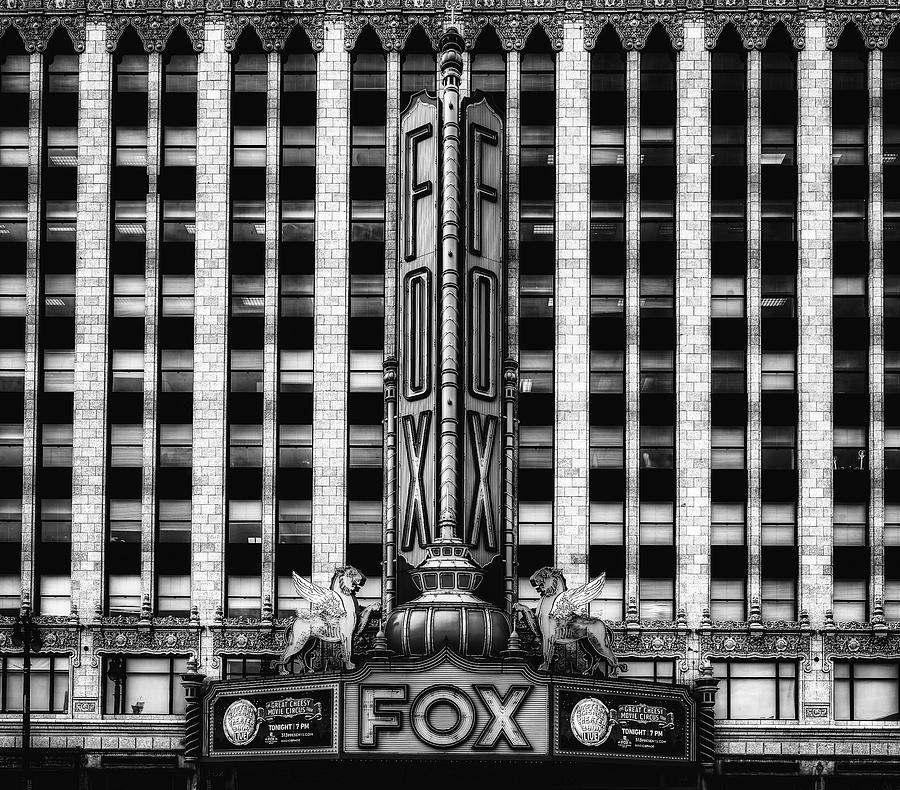 Detroit's Historic Fox Theatre Photograph by Mountain Dreams - Fine Art ...