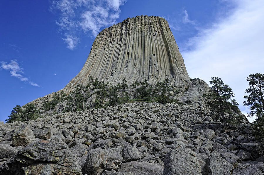 Devils Tower National Monument near Sundance, Wyoming #1 Photograph by Diana Robinson Photography