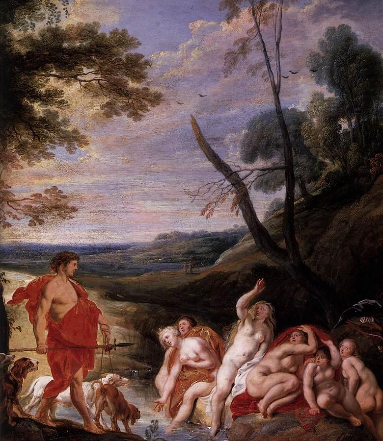 Diana and Actaeon Painting by Jacob Jordaens