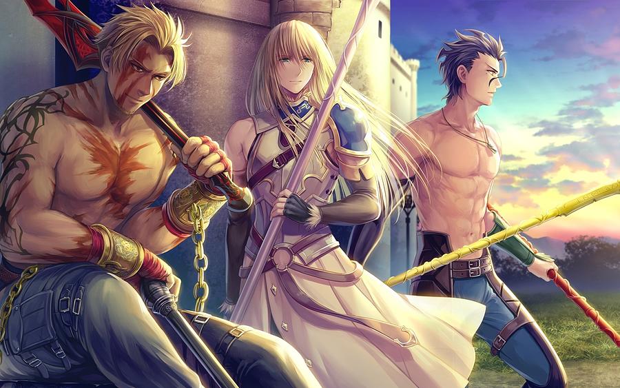 Diarmuid Ua Duibhne Beowulf Fionn Mac Cumhaill Fate Grand Order