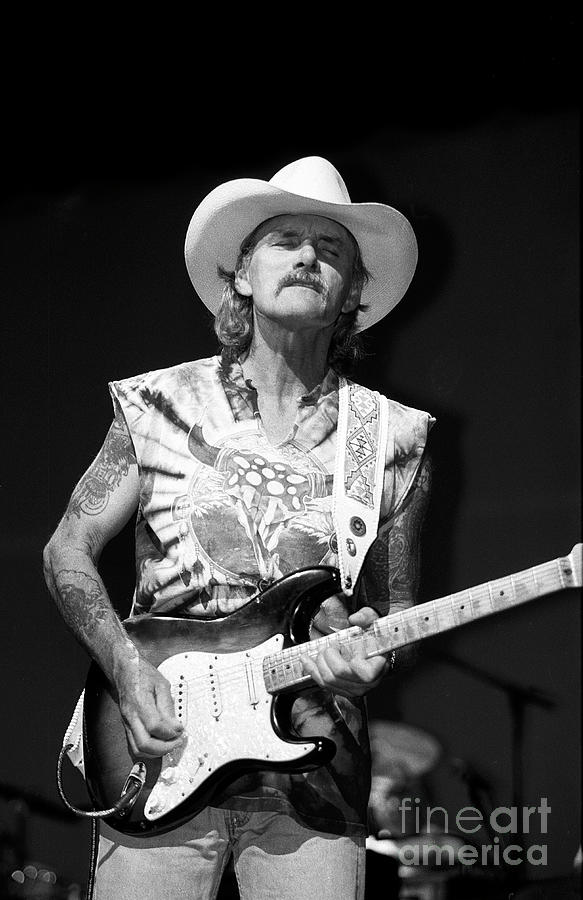 Singer Photograph - Dickey Betts - Allman Brothers Band #1 by Concert Photos
