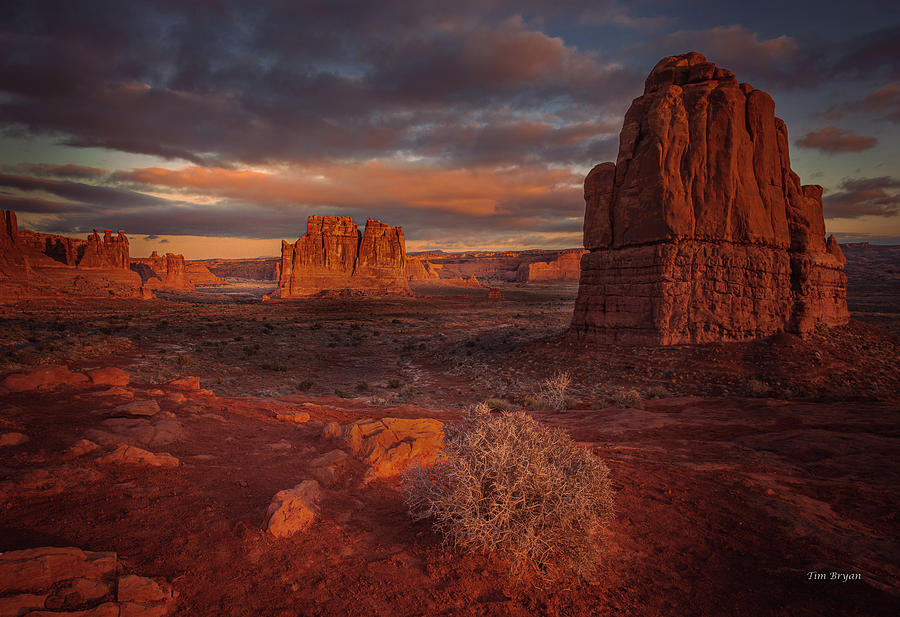 Arches National Park Photograph - Dimension  #1 by Tim Bryan