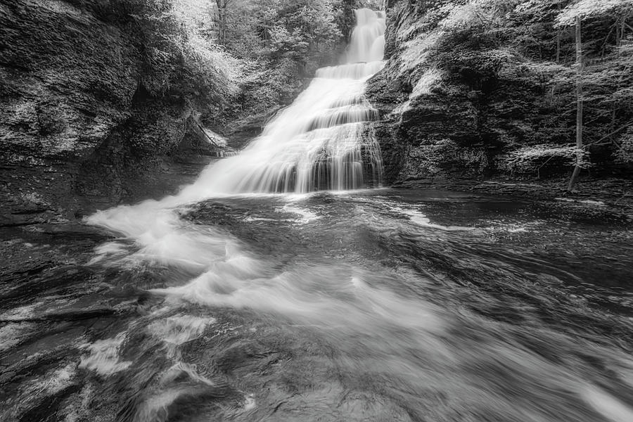 Dingmans Waterfalls Water Gap #1 Photograph by Susan Candelario