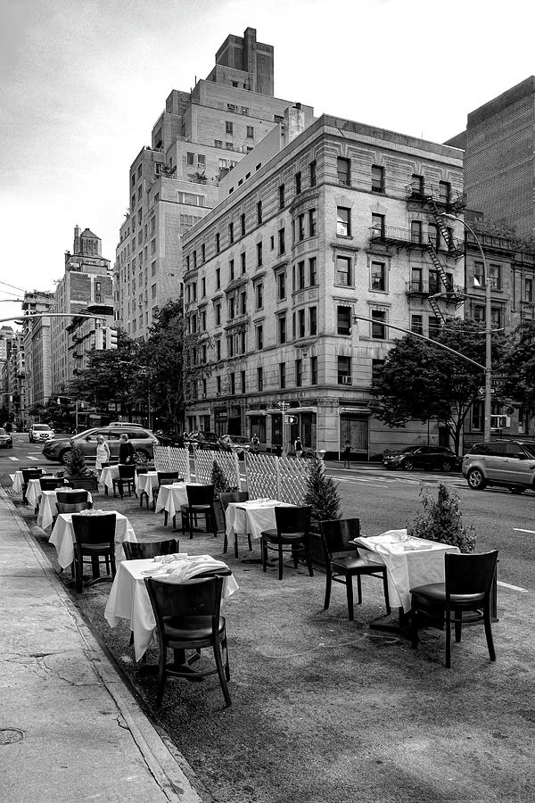 Dining Out - Covid 19 Stage 2 Re-opening Nyc Photograph