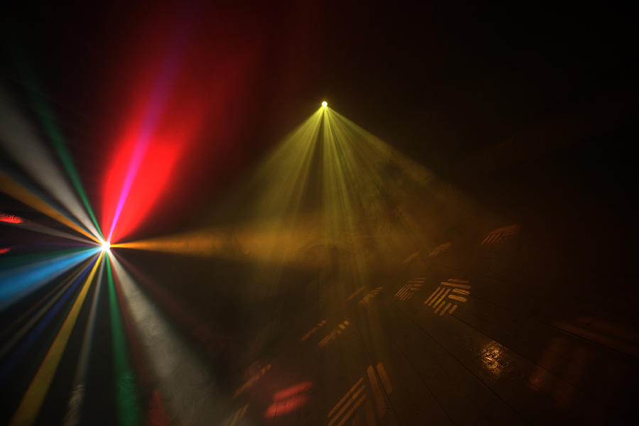 Disco Lights #1 Photograph by Anouchka