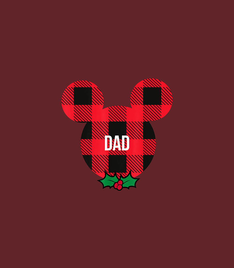 Disney Mickey Mouse DAD Holiday Family Digital Art by Mcleaf Amina ...