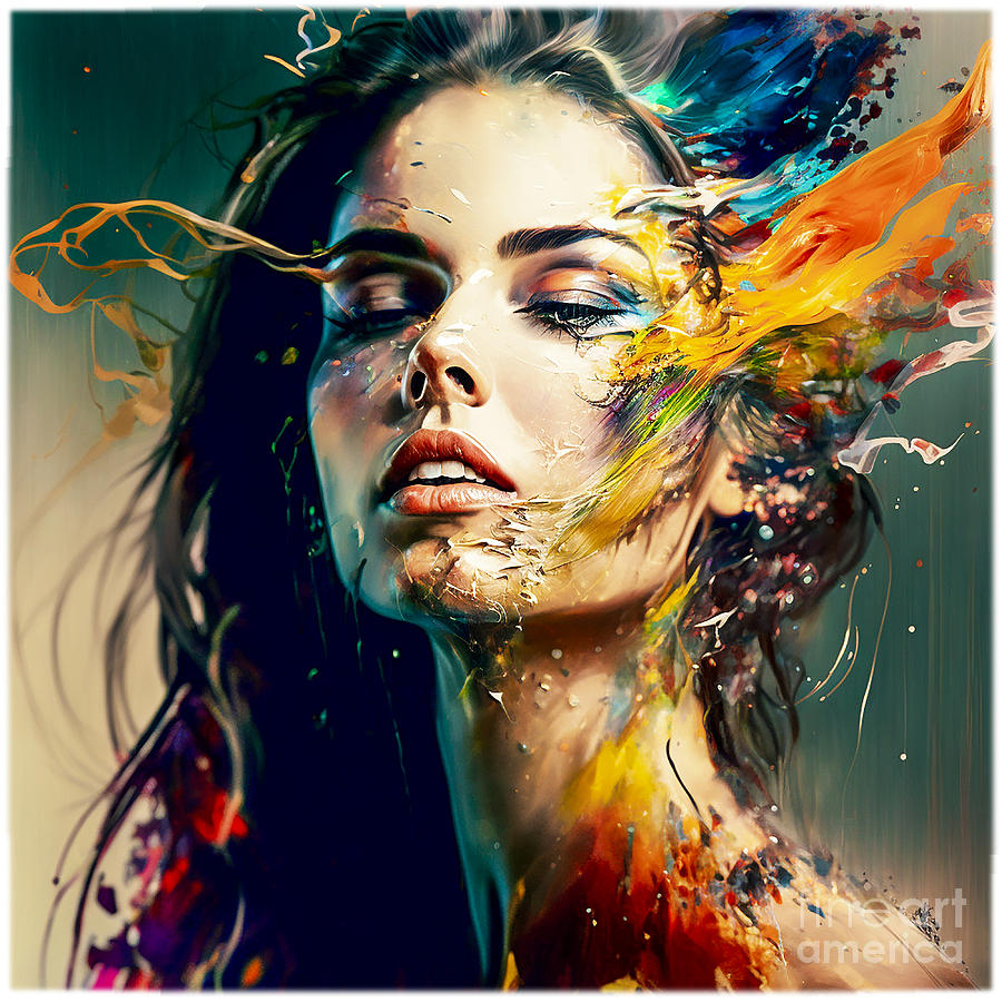 Dissolving Woman Digital Art by John Lutheran - Fine Art America