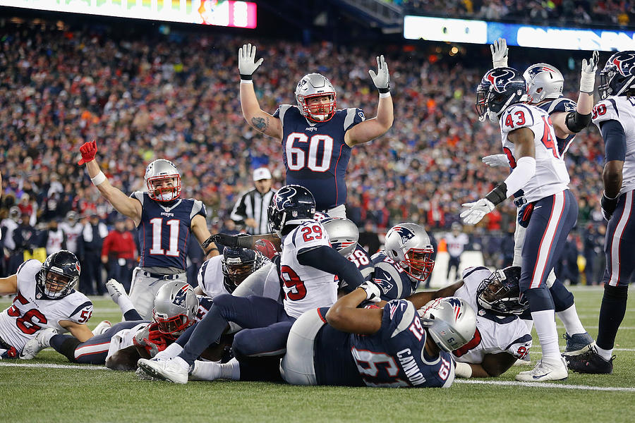 Divisional Round - Houston Texans v New England Patriots #1 Photograph by Jim Rogash