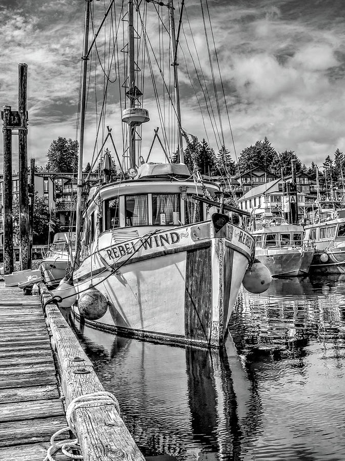 Docked Photograph by Randall Dill