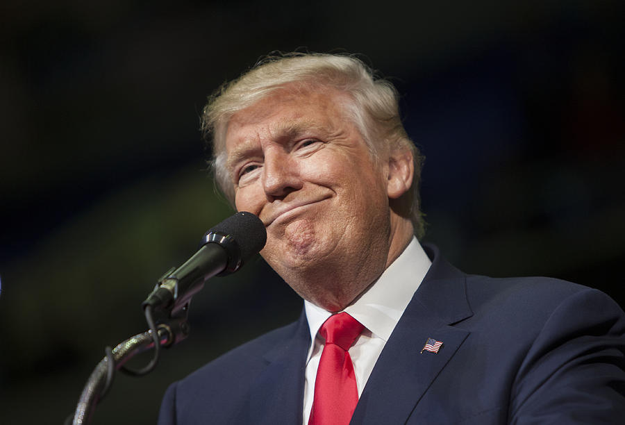 Donald Trump Holds Rally In Wilkes-Barre, PA Photograph by Jessica Kourkounis Donald Trump Holds Rally In Wilkes-Barre, PA Photograph by Jessica Kourkounis