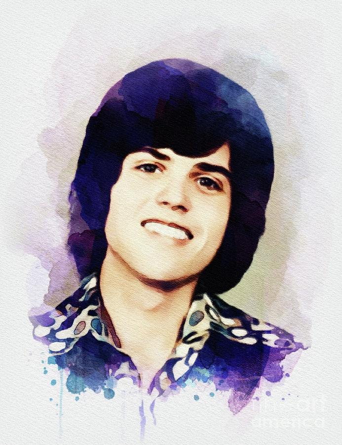 Donny Osmond, Music and TV star Painting by John Springfield - Fine Art ...