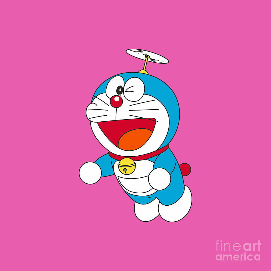 Doraemon Drawing by Saiful Saefullah - Fine Art America