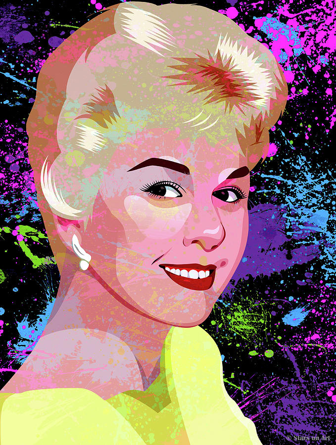 Doris Day Painting by Stars on Art