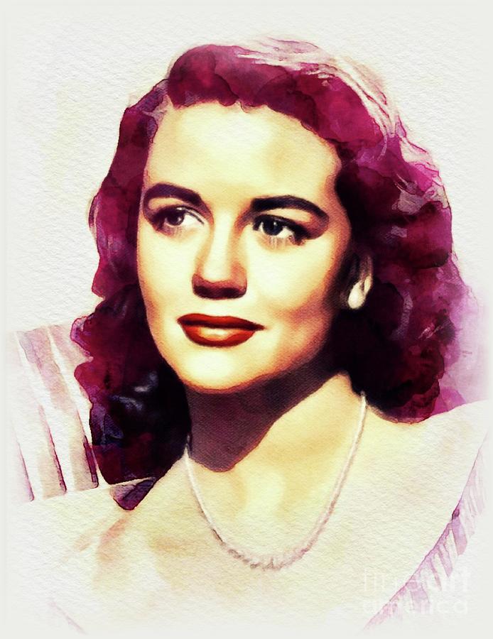 Dorothy Malone, Movie Legend Painting by Esoterica Art Agency - Fine ...