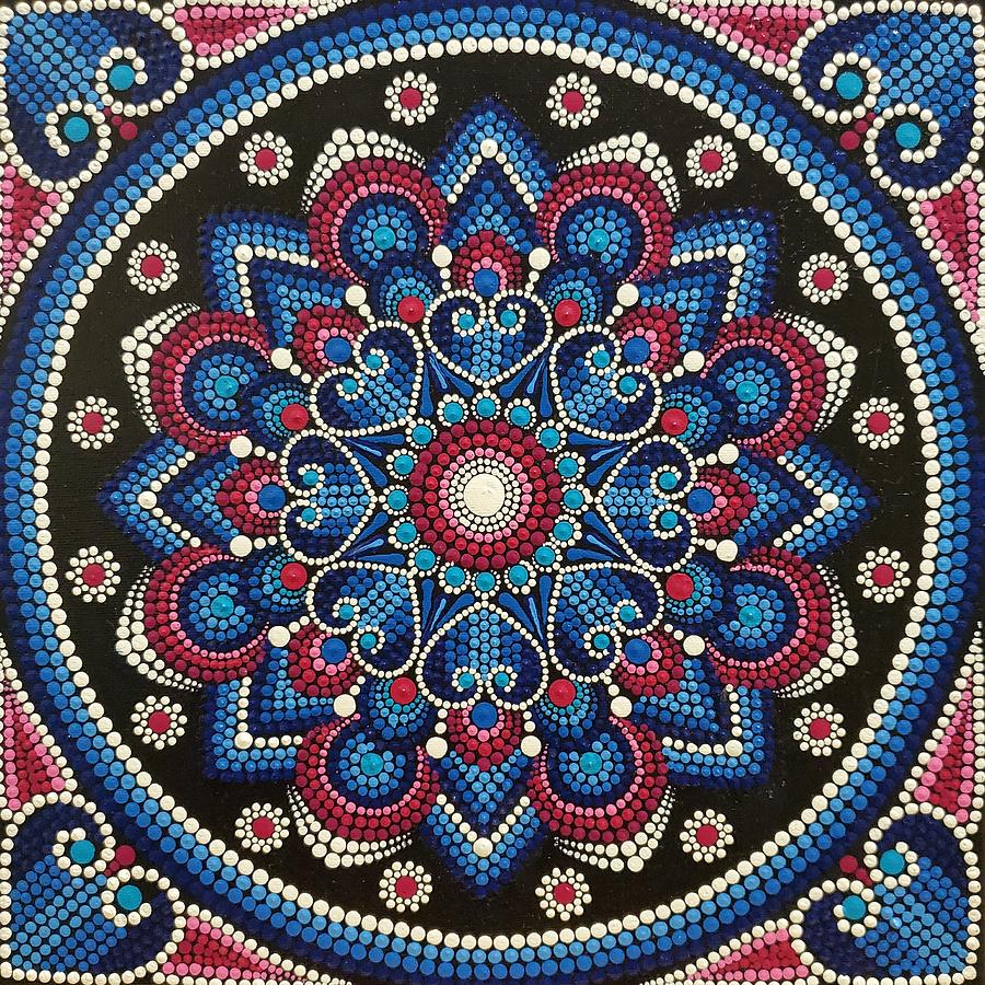 Dot Mandala  #1 Painting by Archana Gautam