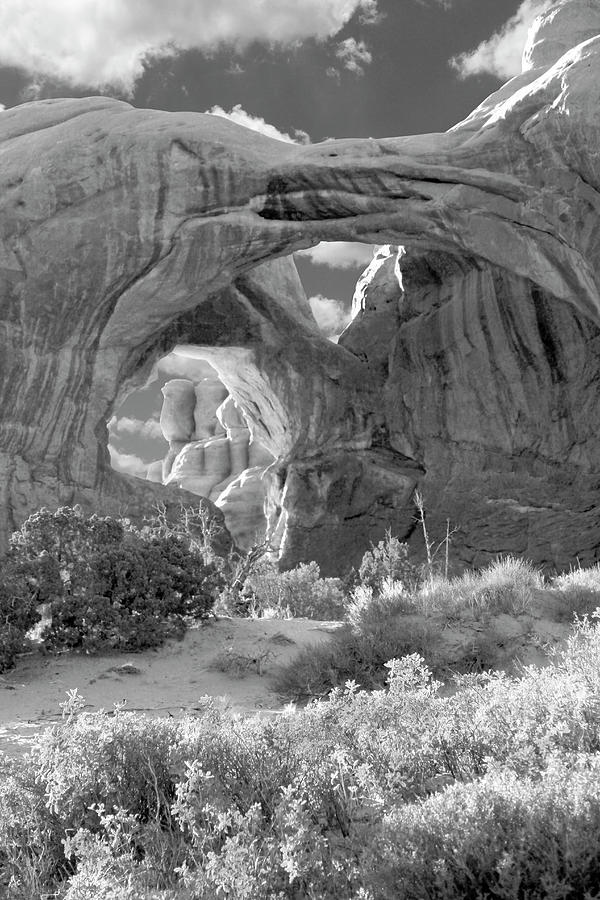 Double Arch - Utah #1 Photograph by Mike McGlothlen