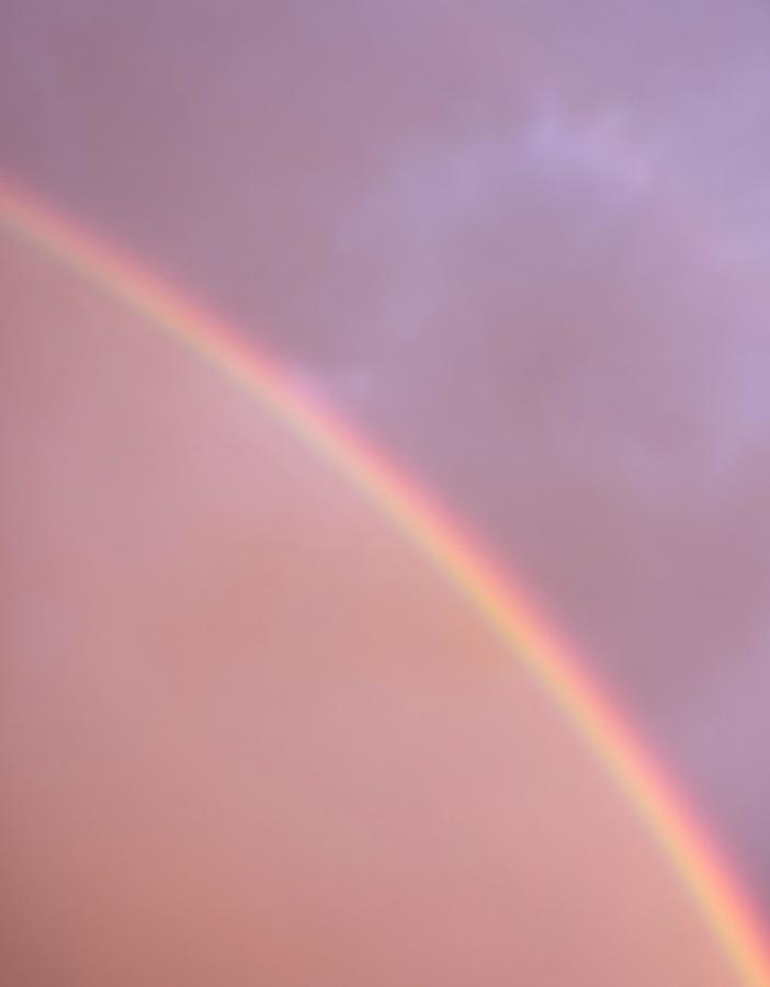 Double rainbow segment, atmospheric optical phenomenon, Bavaria, Germany #1 Photograph by Horst Sollinger