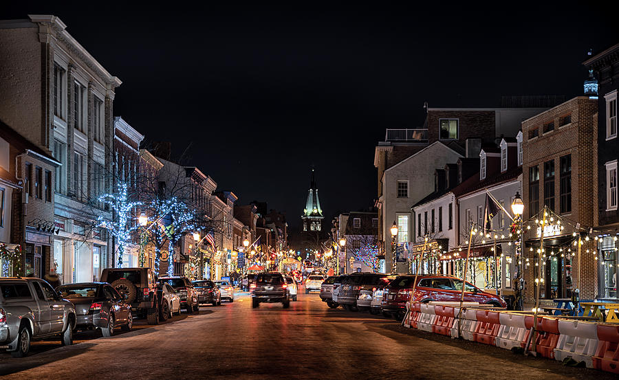 Downtown Annapolis Photograph by Carol Ward  Pixels