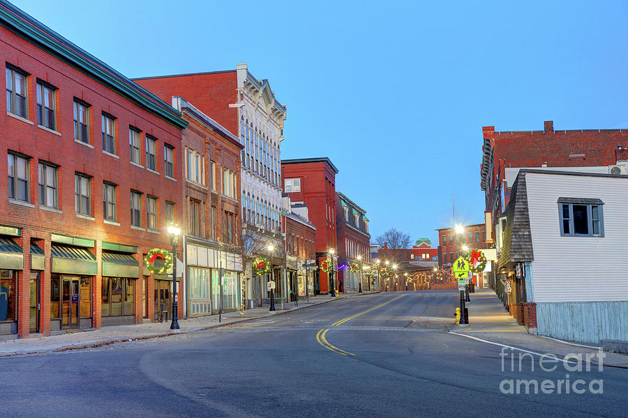 Downtown Biddeford Photograph By Denis Tangney Jr Fine Art America