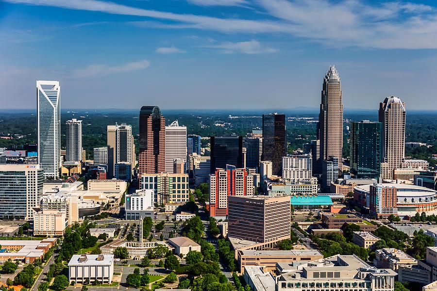 Downtown Charlotte Photograph by Mountain Dreams - Fine Art America