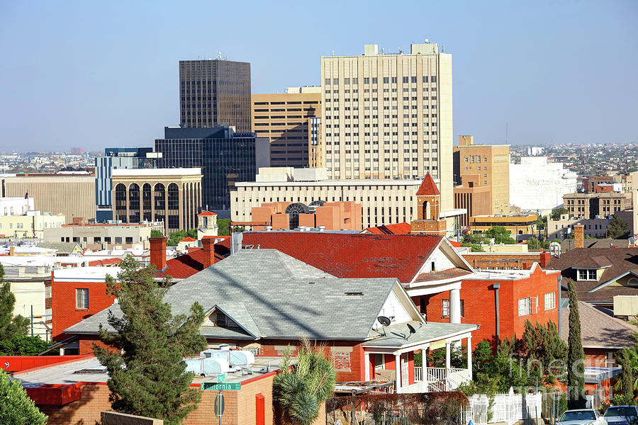 Downtown El Paso, Texas Photograph by Denis Tangney Jr - Pixels