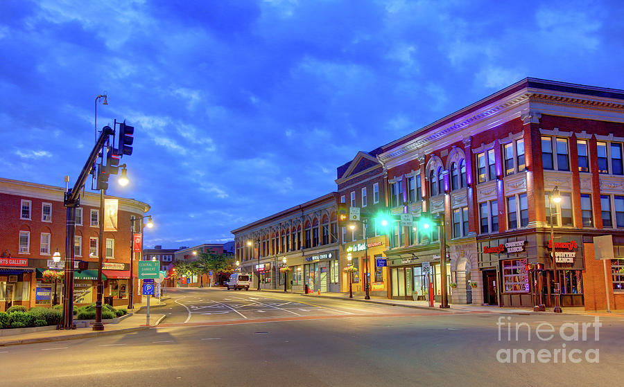 Downtown Peabody Massachusetts Photograph by Denis Tangney Jr - Fine ...