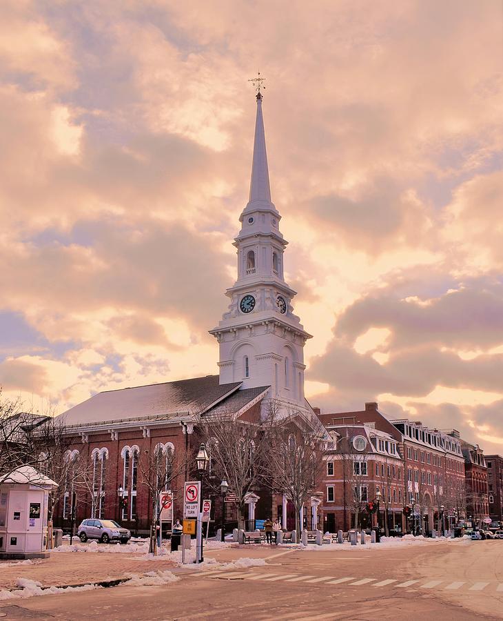 - Downtown Portsmouth NH #1 Photograph by THERESA Nye