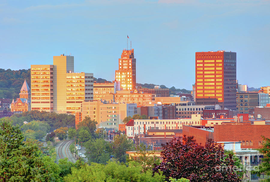 Downtown Syracuse, New York Photograph by Denis Tangney Jr - Pixels