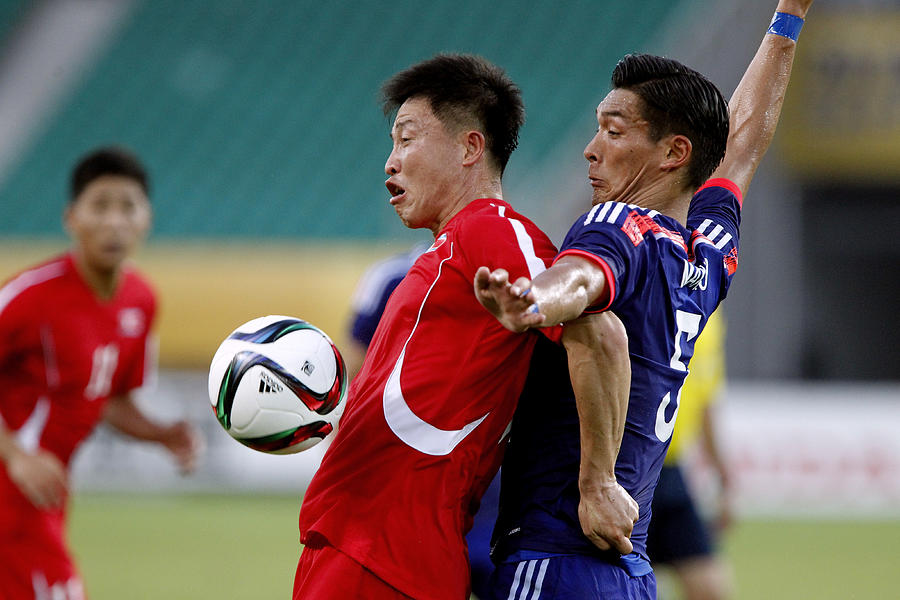 DPR Korea v Japan - EAFF East Asian Cup 2015 #1 Photograph by Kevin Lee