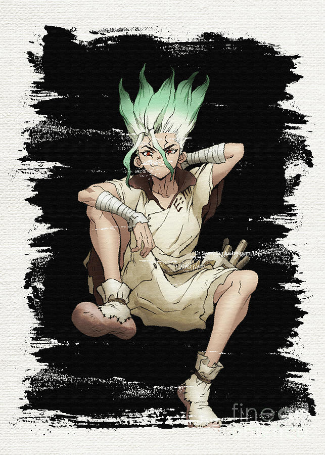 Dr Stone Senku Ishigami Digital Art By Kyo Art