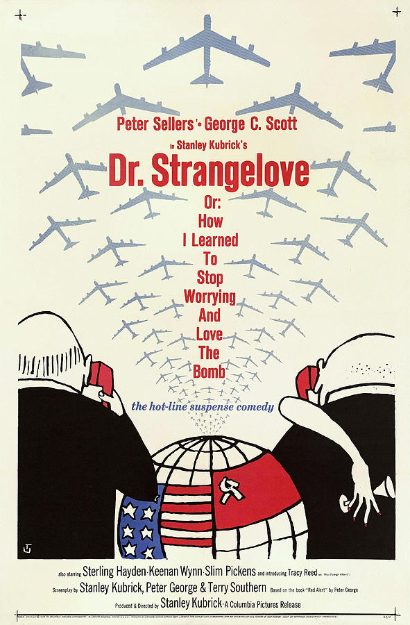 Peter Sellers Mixed Media - Dr. Strangelove, 1964 #2 by Movie World Posters