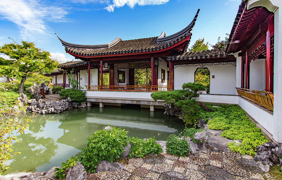 Dr. Sun Yat-Sen Classical Chinese Garden, Vancouver, Canada #1 Photograph by Venetia Featherstone-Witty