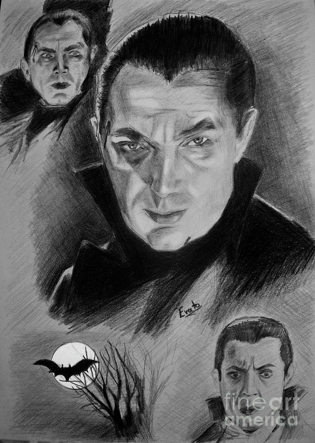 Dracula, Bela Lugosi Drawing by Erato Muse - Pixels