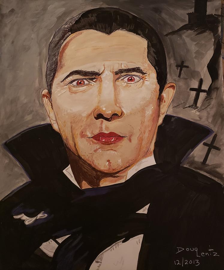 Dracula Painting by Douglas Lentz - Fine Art America