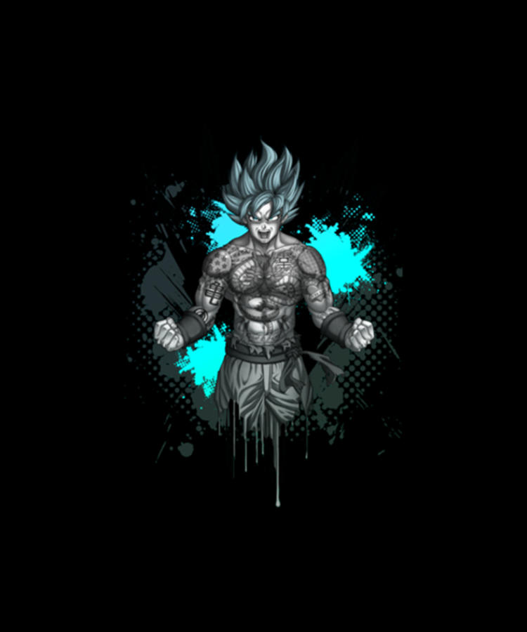 Dragon Ball Super Saiyan Goku Digital Art by Tinh Tran Le Thanh - Fine ...