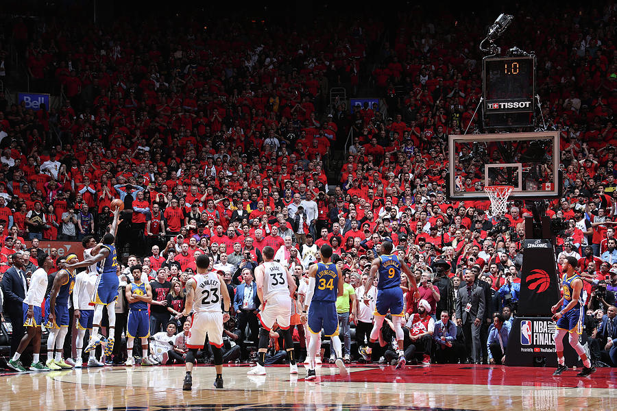 Draymond Green and Kyle Lowry Photograph by Nathaniel S. Butler