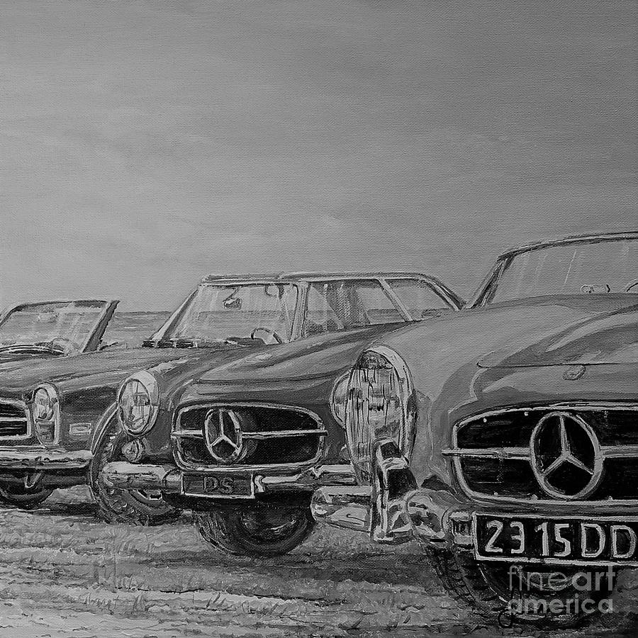 Dream Cars #1 Painting by Sinisa Saratlic