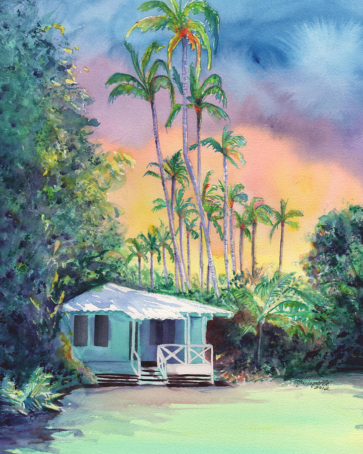 Dreams of Kauai #1 Painting by Marionette Taboniar