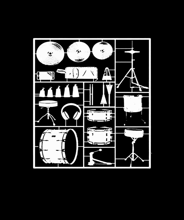 Drum build your own drum kit Digital Art by Do Tran Quang - Fine Art ...