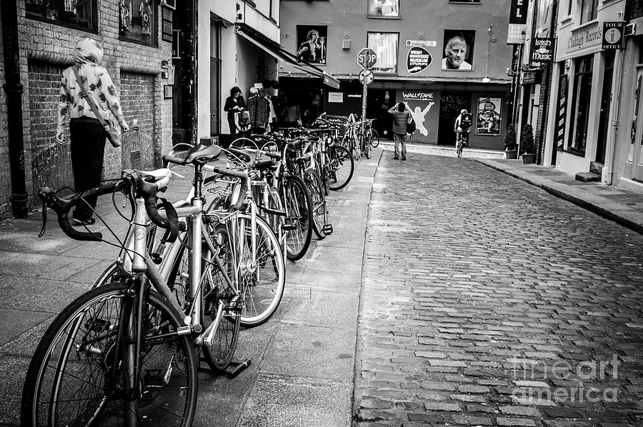 Dublin bikes #1 Photograph by Jim Orr