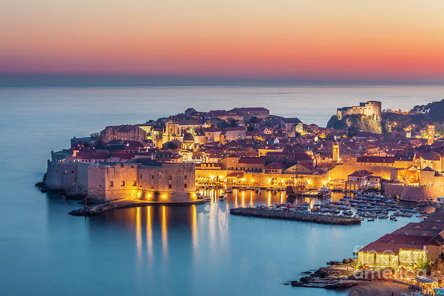 Dubrovnik Sunset, Croatia #1 Photograph by Neale And Judith Clark