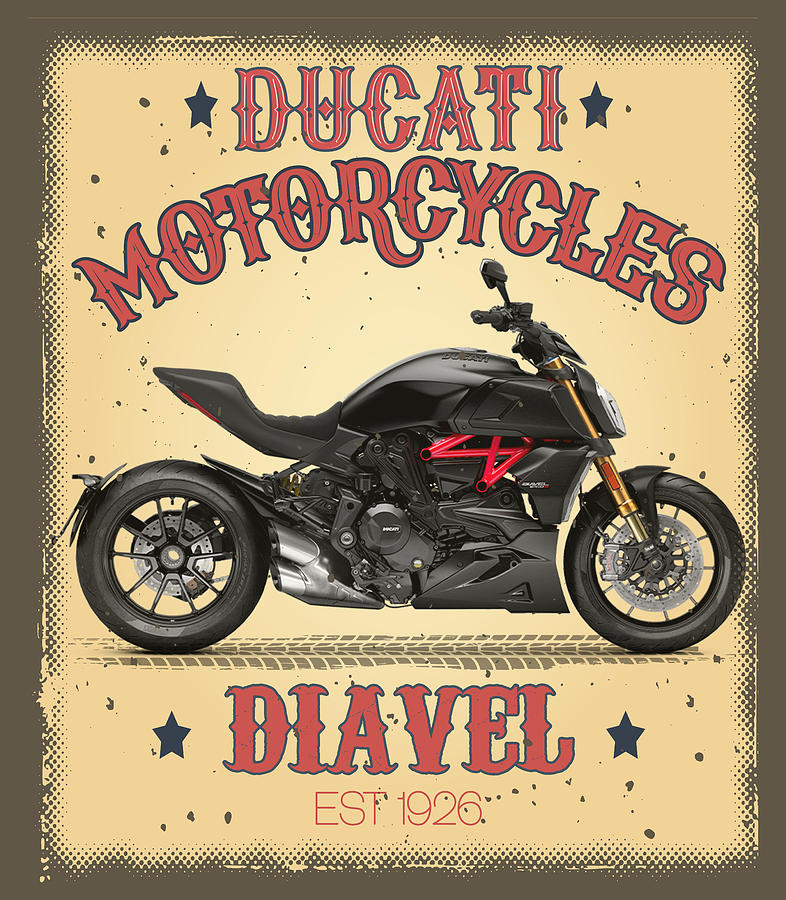 Ducati Diavel Digital Art by Ramkumar GR - Fine Art America