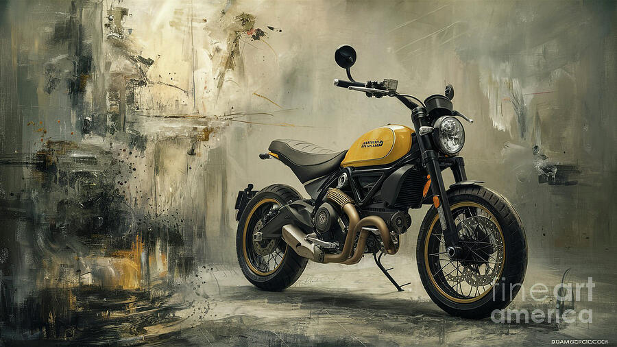 Yellow scrambler top