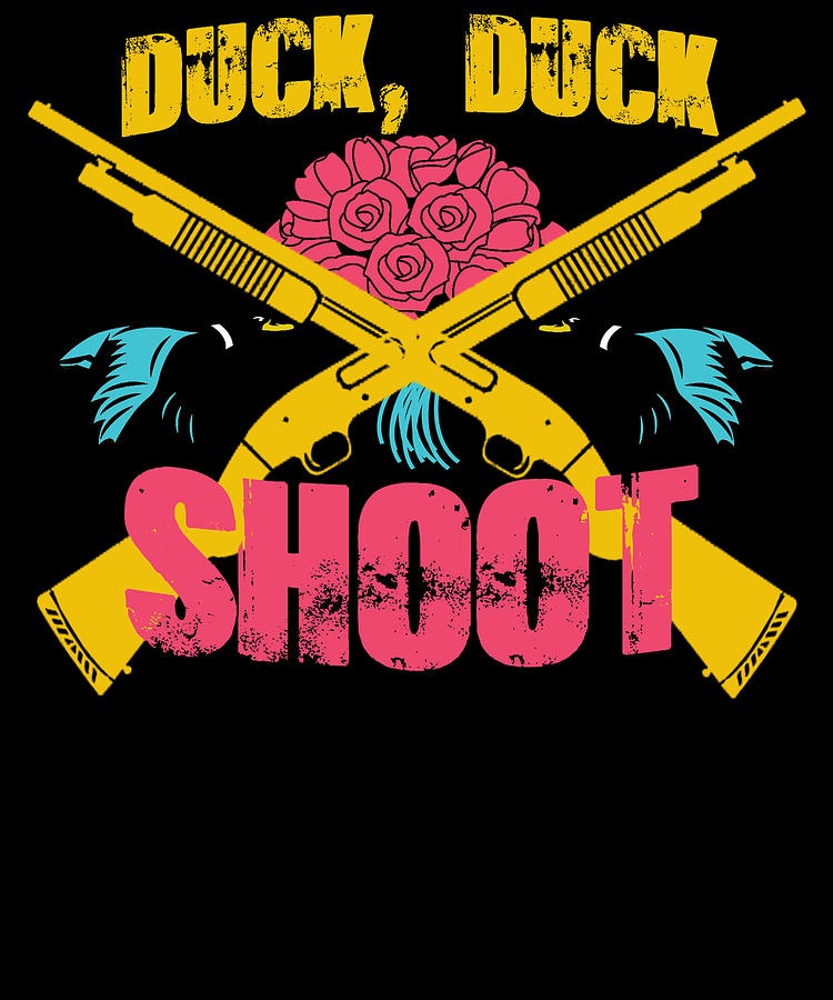 Duck Duck Shoot Shotgun Hunter Digital Art by Jacob Zelazny - Fine Art ...