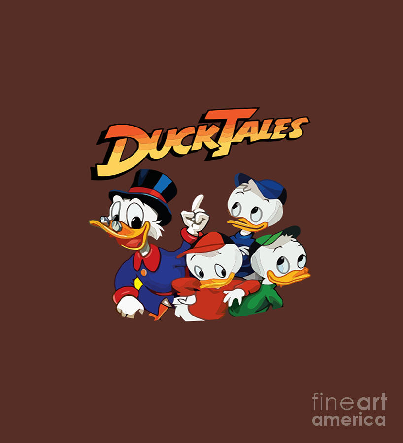 Ducktales Cartoon Digital Art by Bung Atik - Fine Art America